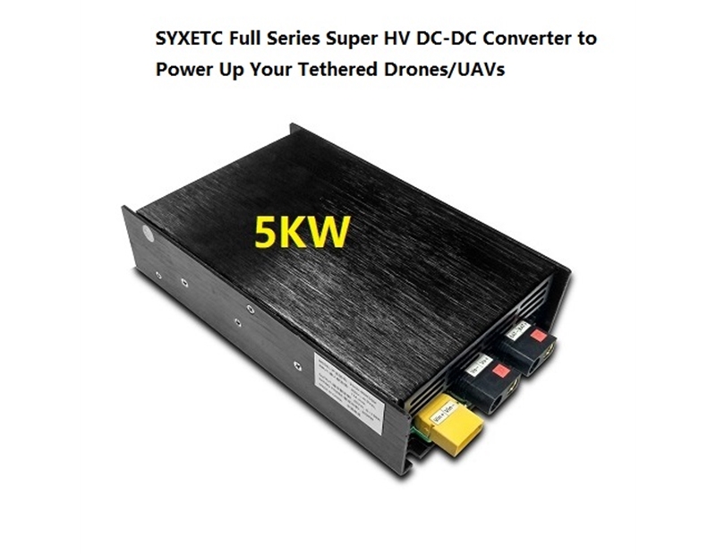 5KW High Power Tethered UAVs DC Converter Factory For Large Drone