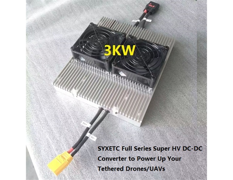 3KW High Power Tethered UAVs DC Converter Factory For Large Drone